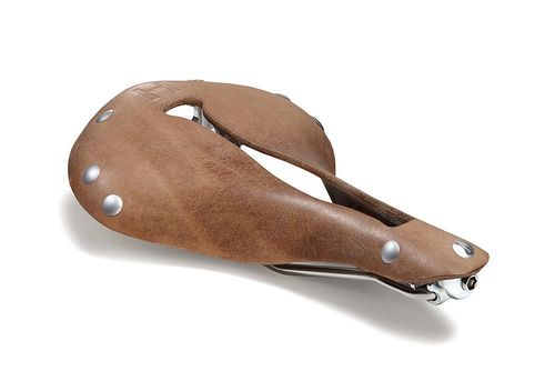 Selle Anatomica H2-Serie Antik / Alu - Tool Leather / Aluminium